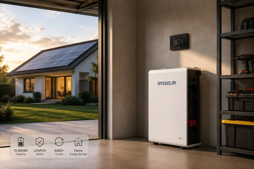 15.36kWh LiFePO₄ バッテリー